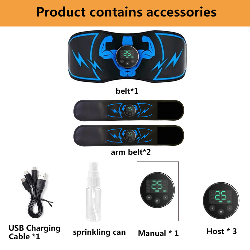 EMS Massage Abdominal Stickers Fitness Sport Girdle Belt Slimming